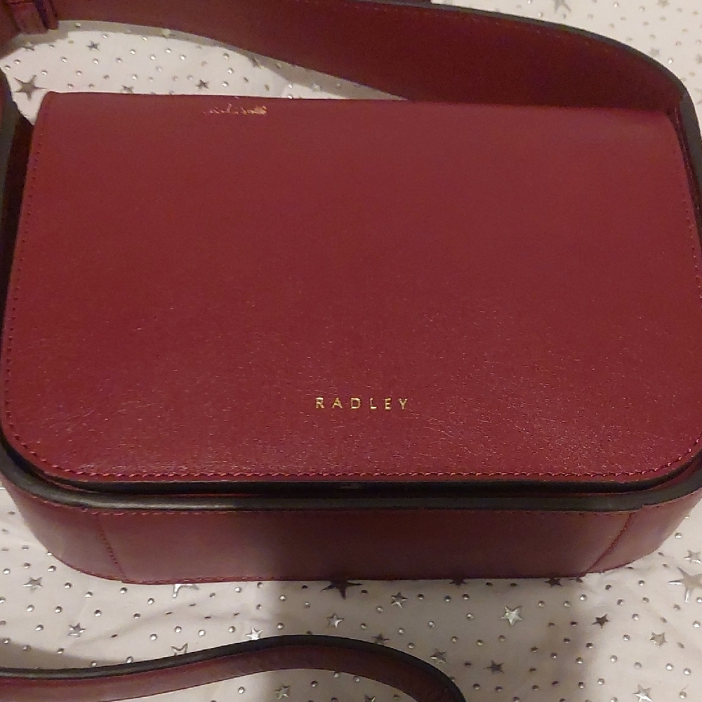 Burgundy Crossbody Bag. Like New - Picture 12 of 12